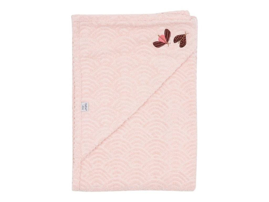 Ručník s kapucí froté Bébé-Jou Sweet Butterfly