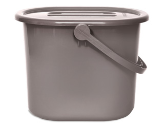 Kyblík na pleny s víkem Bébé-Jou Chalk Brown Bébé-Jou Farm Friends, 72x77cm